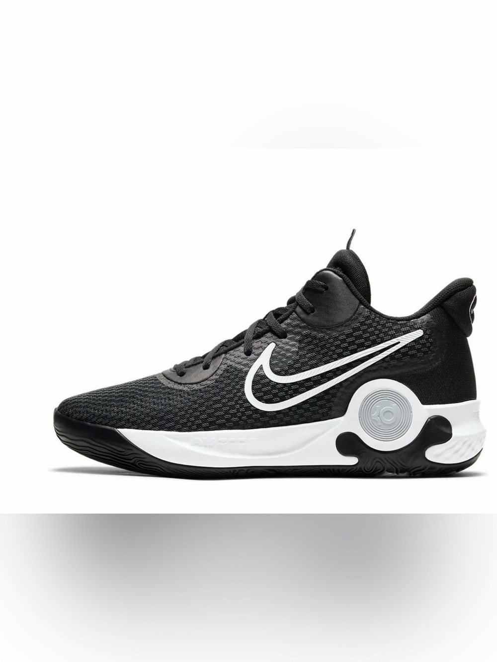 Nike KD Trey 5 IX EP 'Black White' Mesh Sneakers Size: 8
